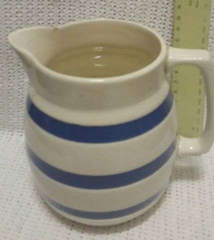 Ironstone jug - Gorgeous - even with the `character chips`