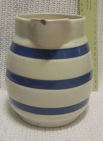 Ironstone jug - Gorgeous - even with the `character chips`