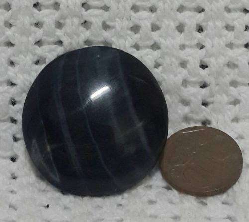 Lovely black Tigers eye brooch!