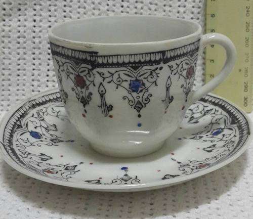 Beautiful thin porcelain cup - no markings