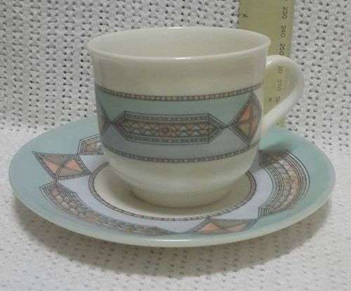Arcopal cup and saucer - Retro!