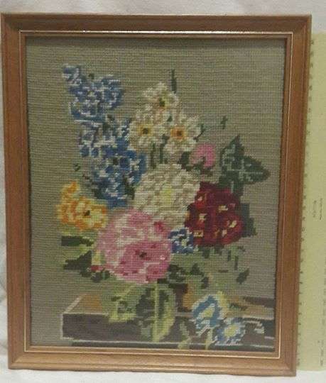 Framed tapestry