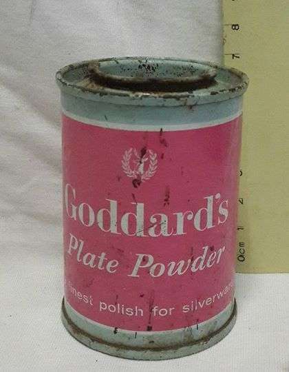 Silver-plate cleaning powder