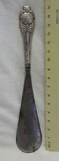 925 Silver handle lady shoehorn