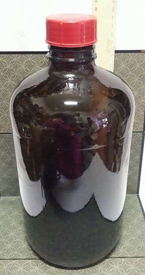 Beautiful big brown bottle