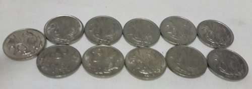 Collection of 20 cent coins
