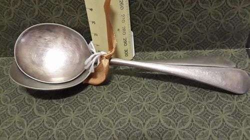 EPNS soup spoons x 2