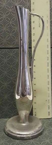 Lovely silver plated bud vase!