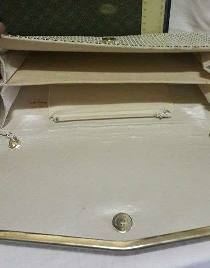 Vintage metal mesh handbag! WOW snake chain sling