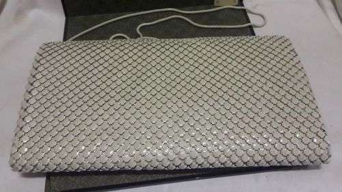Vintage metal mesh handbag! WOW snake chain sling