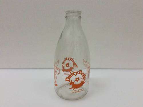Vintage Dairybelle Milk Bottle 1L