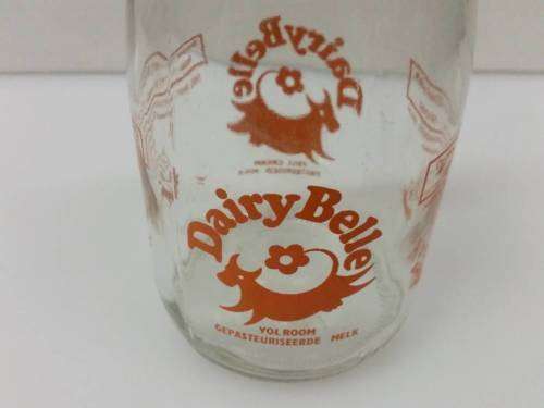 Vintage Dairybelle Milk Bottle 1L