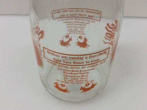 Vintage Dairybelle Milk Bottle 1L