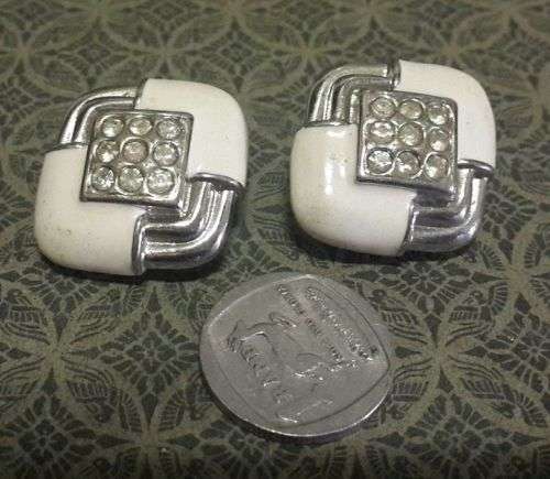 Clip on earrings!