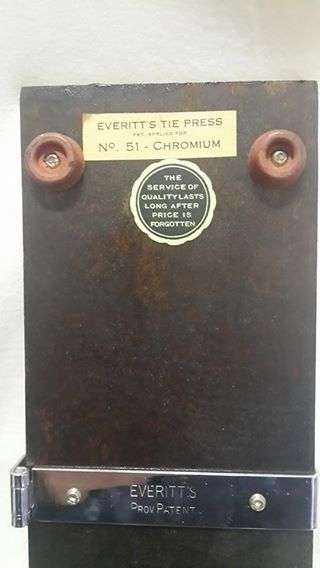 Everitt`s Tie press Nr 51! Boxed! Look!