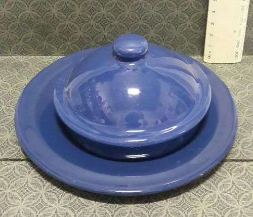 Enamel butter dish