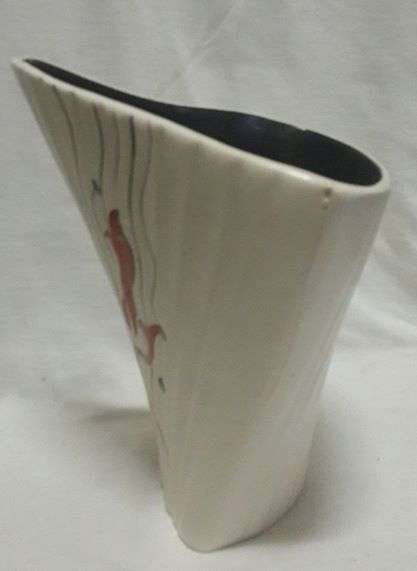 Athur Wood vase - cracked