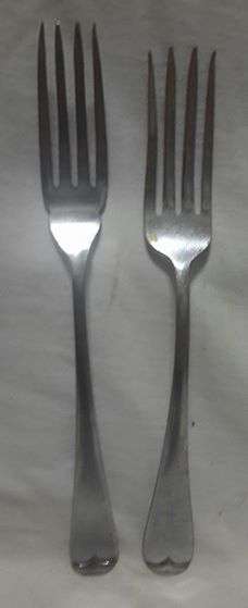 2 x Fork 1 EPNS and 1 steel