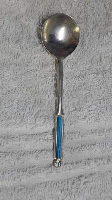 Very pretty sugar spoon - Eetrite 24carat gold plated Japan