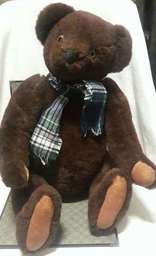 Big handmade Bear! LOOK!!! Vintage