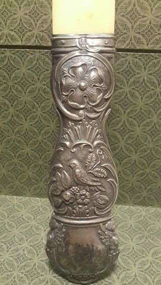 Antique Art Nouveau Hammered Silver Paper blade / Page Turner