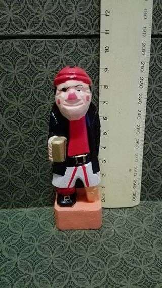 Small wooden sailor figurine