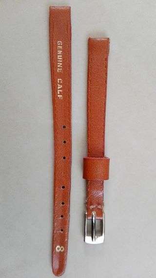 Watch strap - Leather! 8mm