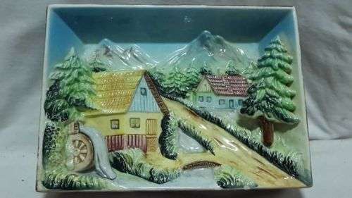 3D ceramic Wall art - so pretty!