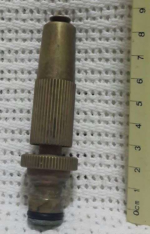 VINTAGE brass hosepipe fitting