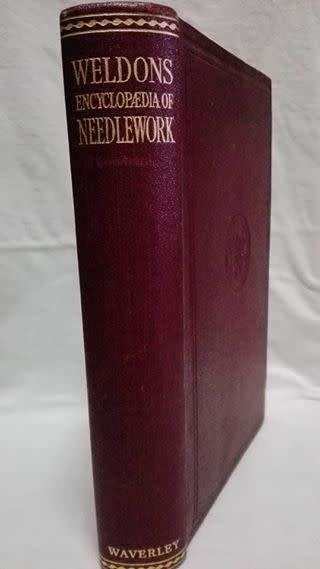 Vintage Weldons Encyclopedia of Needlework, Weldons, Used