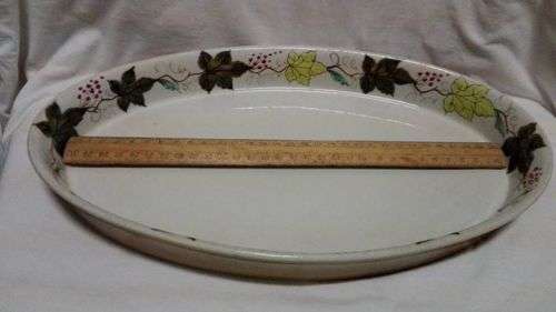 OVEN KING MADE in ITALY OVAL DISH