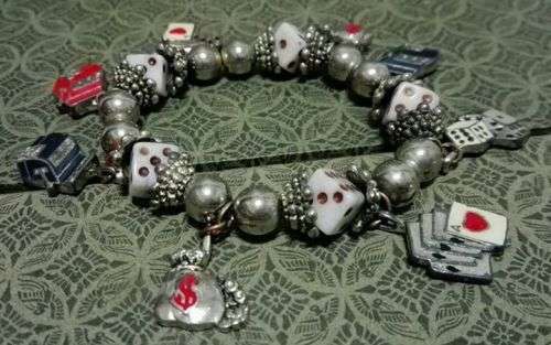 Lucky charm bracelet - gambling