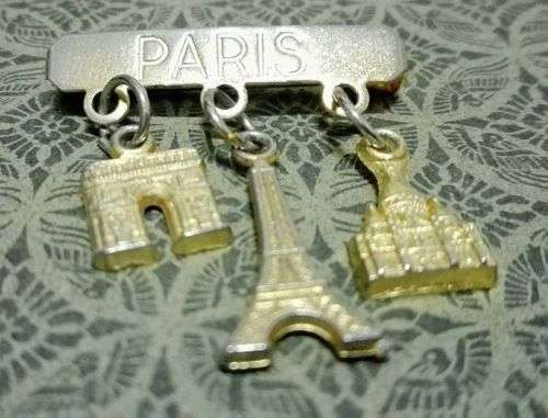 Paris pin/brooch