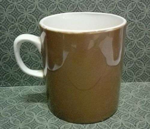 Vintage brown Continental mug