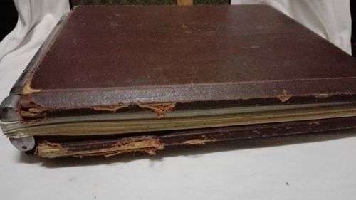 Old accounting book