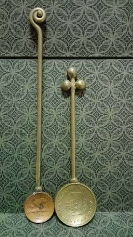 South African coin spoons