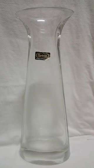 Vintage Pasabahce  Glass Vase