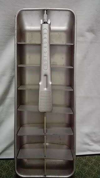 Vintage Frigidare Quick Cube Aluminum Ice Cube Tray