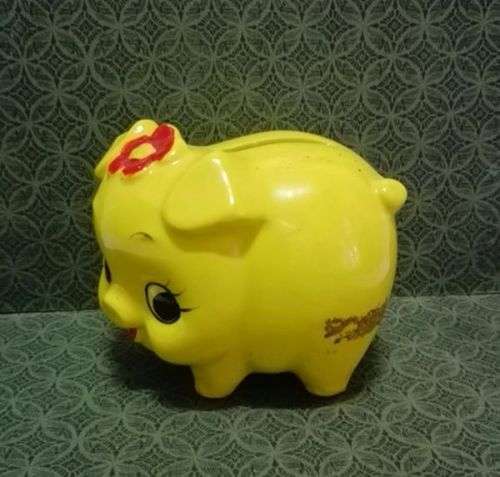 Small very cute piggy bank