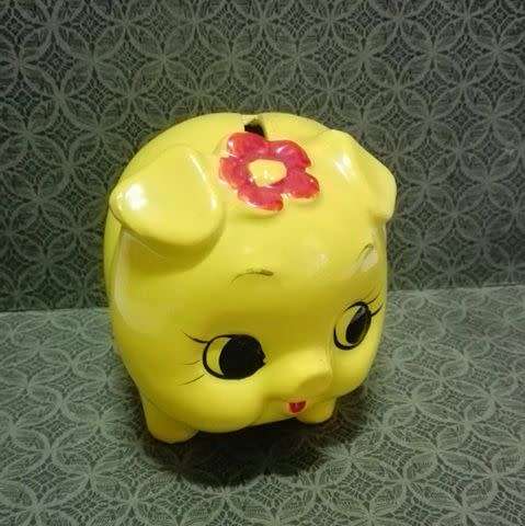 Small very cute piggy bank