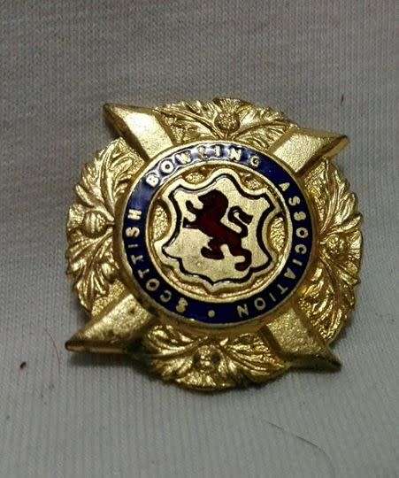 Scottish bowling badge