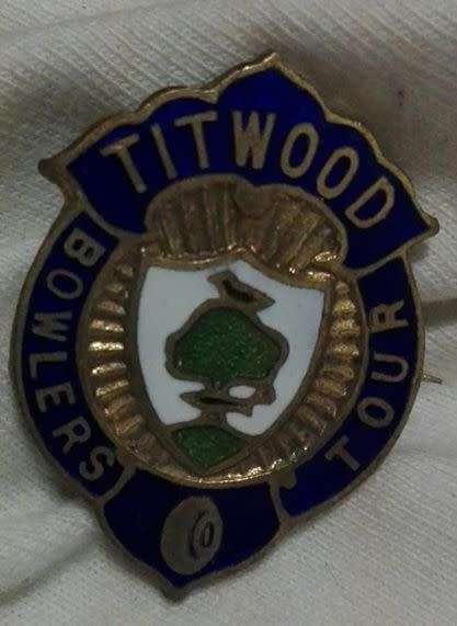 Titwood  bowling badge