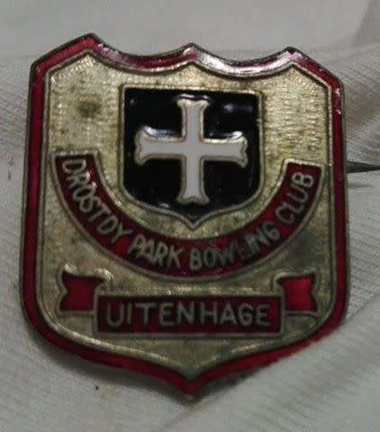 Drostdy Park bowling Uitenhage badge
