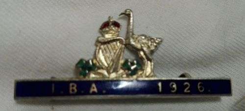 1926 IBA badge