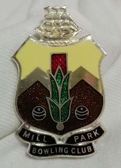 Mill park Bowling Club badge