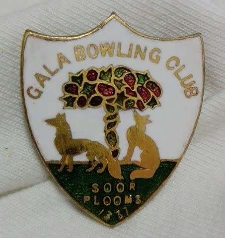 Gala Bowling Club badge