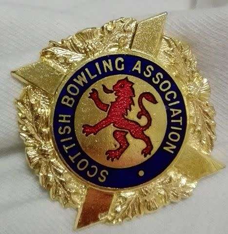 Scottish Bowling badge