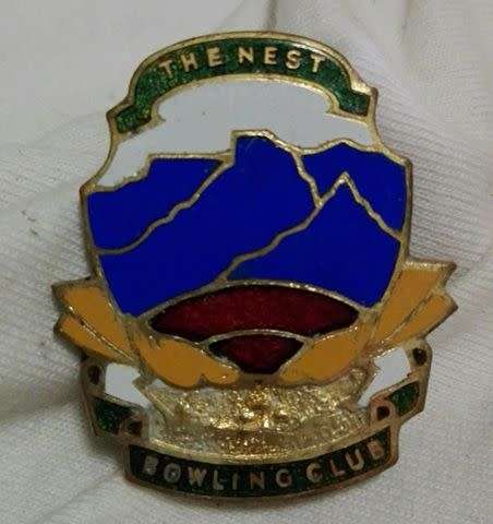 The Nest Bowling club badge
