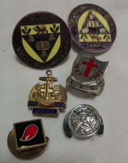 Assortment of badges