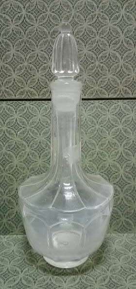 Lovely glass stopper bottle!